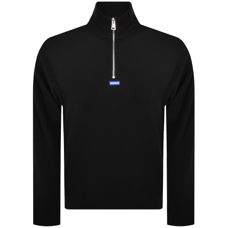 HUGO Blue Neeler Sweatshirt Black | Mainline Menswear us